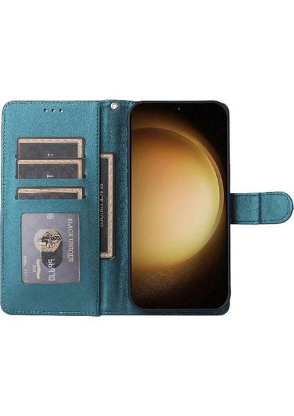 Samsung Galaxy S23 Artı Flip Kapak Için Flip Case Darbeye Cüzdan Basit (Yurt Dışından) modelleri