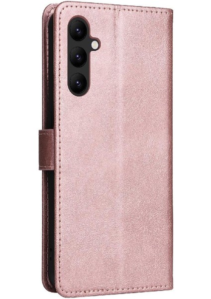 Samsung Galaxy A34 5g Için Flip Case Kart Yuvası ile Yüksek Kaliteli Deri (Yurt Dışından) indirimleri