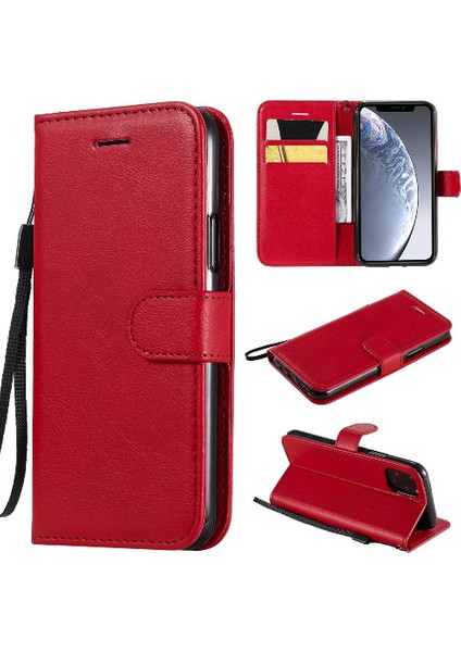 Kart Yuvası ile iphone 11 Pro Iş Cüzdan Telefon Kılıfı Için Flip Case Yüksek (Yurt Dışından)
