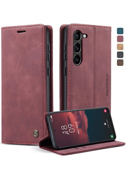 Samsung Galaxy S23 Artı Manyetik Kapatma Darbeye Kapak Pu Için Flip Case (Yurt Dışından) fiyatları