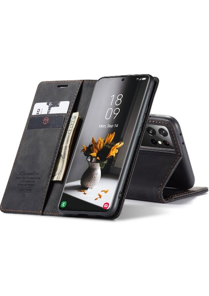 Samsung Galaxy S21 Ultra Kılıf Için Flip Case Kart Yuvası Kickstand Manyetik (Yurt Dışından) fiyatları