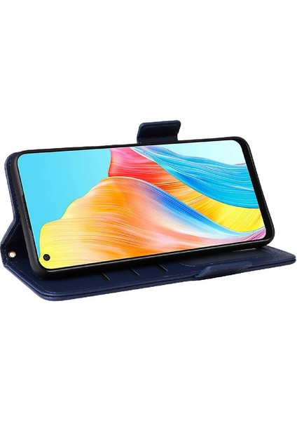 Colorful Shop Oppo Case 4g Manyetik Yan Toka Cüzdan Kart Yuvaları Tutucu Pu Için Kılıf (Yurt Dışından)