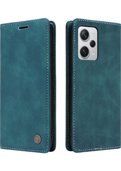 Xiaomi Redmi Not 12 Için Flip Case Pro Artı Cüzdan Darbeye Basit Kılıf (Yurt Dışından)