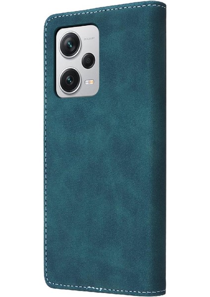Xiaomi Redmi Not 12 Için Flip Case Pro Artı Cüzdan Darbeye Basit Kılıf (Yurt Dışından)