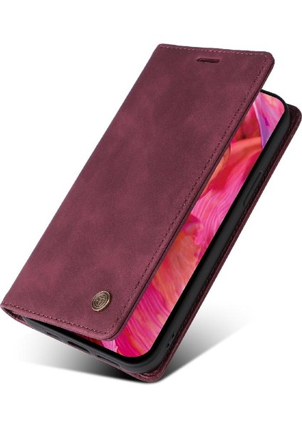 Samsung Galaxy A34 5g Için Flip Case Cüzdan Kapak Çevirin Deri Kılıf Basit (Yurt Dışından) indirimleri