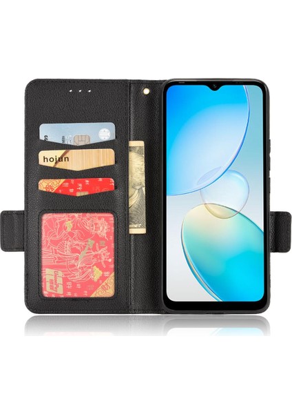 Infinix Sıcak 12I Cüzdan Yan Toka Manyetik Pu Deri Kart Yuvaları Için Kılıf (Yurt Dışından) fiyatları