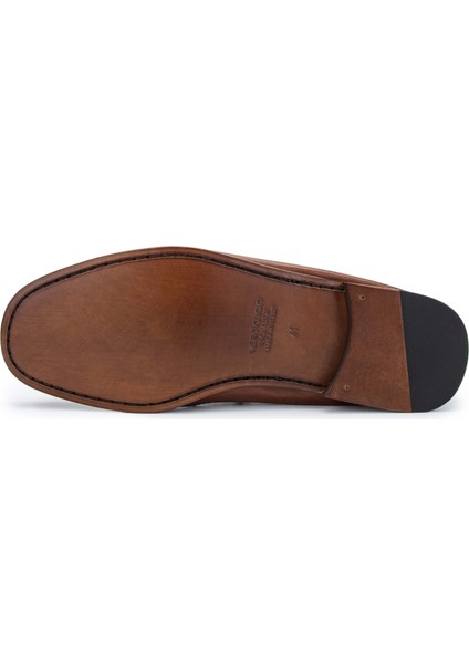 Erkek Deri Ceviz Loafer Ayakkabı 1018 9916 Erk Ayk Y24 Marrone modelleri