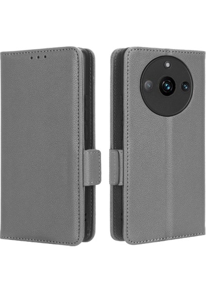 Realme 11 Pro 5g Pu Deri Manyetik Cüzdan Kart Yuvaları Tutucu Için Kılıf (Yurt Dışından)