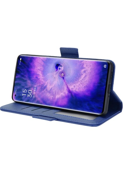 Oppo Bulmak Için Kılıf X5 Pu Deri Yan Toka Manyetik Cüzdan Kart Yuvaları (Yurt Dışından)