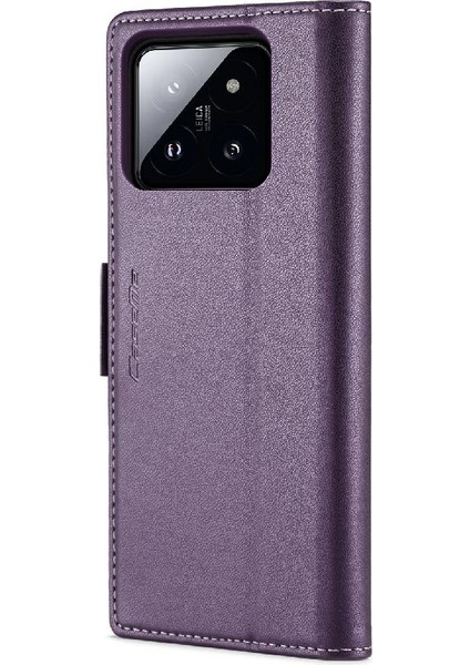 Xiaomi 14 Pro Darbeye Durumda Cüzdan Durumda Kickstand Anti (Yurt Dışından) fiyatları