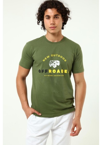 Off Roader T-Shirt Yeşil