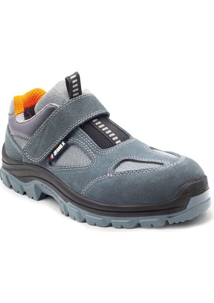 M1020 S1 Süet Iş Ayakkabısı Gri-Oranj 45
