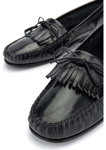 Erkek Deri Siyah Loafer Ayakkabı 1018 9914 Erk Ayk Y24 Nero fırsatları