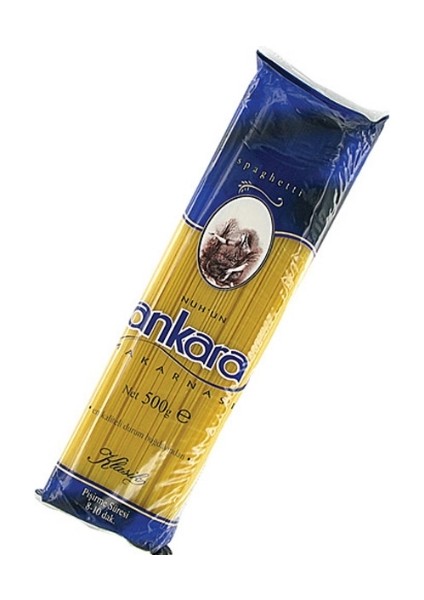Nuhun Ankara Ince Spaghetti Makarna 500 Gr. (4'lü)