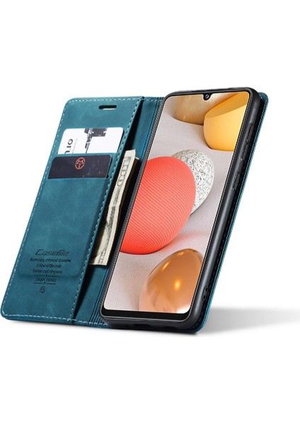 Samsung Galaxy Flip 5g Için Flip Case Vintage Pu Deri Cüzdan Kılıf Kartı (Yurt Dışından) modelleri
