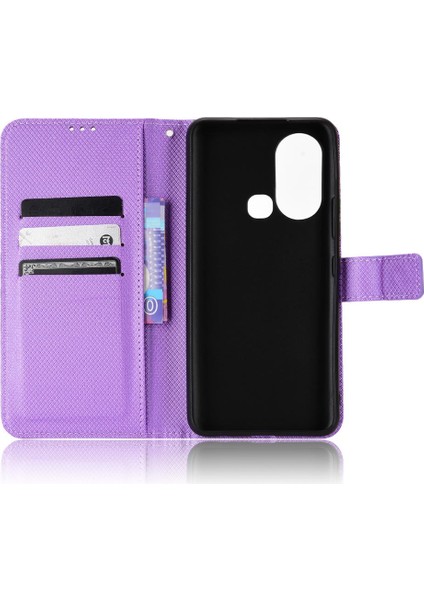 Infinix Sıcak 11S Kickstand Manyetik Cüzdan Kart Tutucu Kapak Için Kılıf (Yurt Dışından)