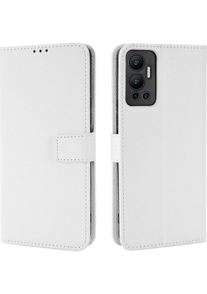 Infinix Sıcak 12 Kickstand Kart Tutucu Kapak Manyetik Cüzdan Için Kılıf (Yurt Dışından)