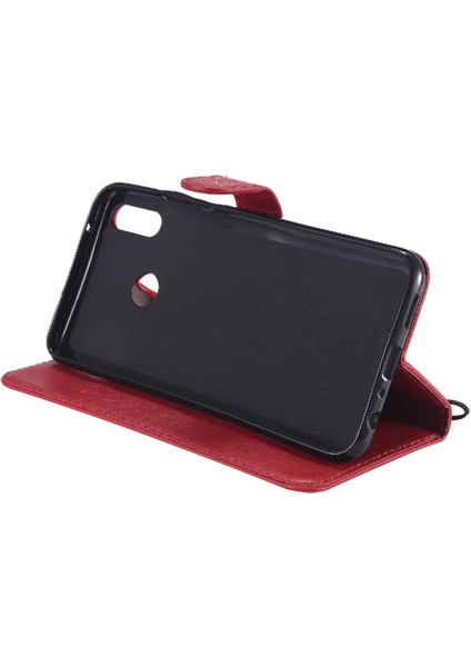 Kart Yuvası ile Huawei Y9 2019 Için Flip Case Iş Cüzdan Telefon Kılıfı (Yurt Dışından) fırsatları