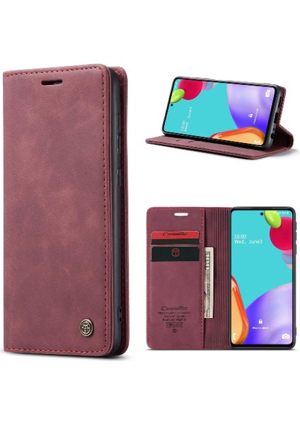 Colorful Shop Samsung Galaxy Için Flip Case A52S 5g Manyetik Kapatma Darbeye Flip Kitap (Yurt Dışından)