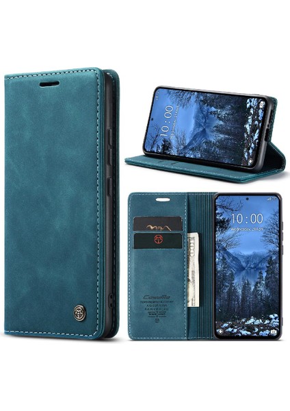 Xiaomi Redmi Not 13 Için Flip Case 4g Vintage Pu Deri Cüzdan Çevir Folio (Yurt Dışından)