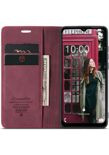Samsung Galaxy A12 5g Manyetik Kapatma Darbeye Vintage Pu Için Flip Case (Yurt Dışından) fırsatları