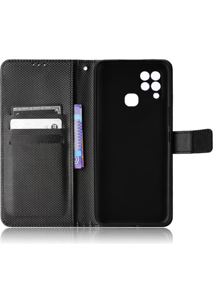 Infinix Sıcak 10S Nfc Manyetik Cüzdan Kart Tutucu Kickstand Kapak Için Kılıf (Yurt Dışından)