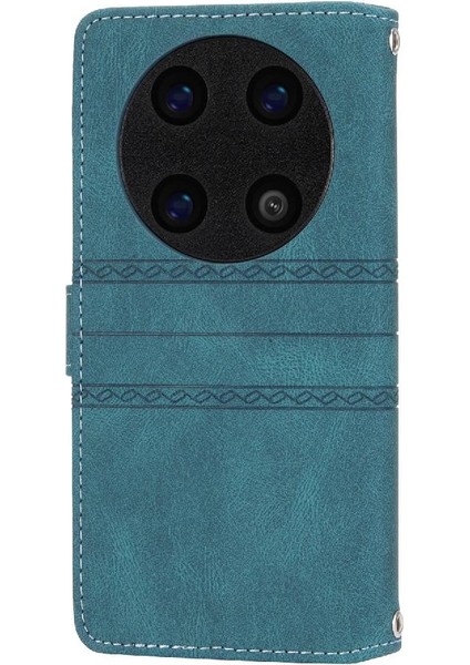 Huawei Mate 60 Pro Için Flip Case Cüzdan Kılıf Manyetik Kapatma Kickstand (Yurt Dışından)