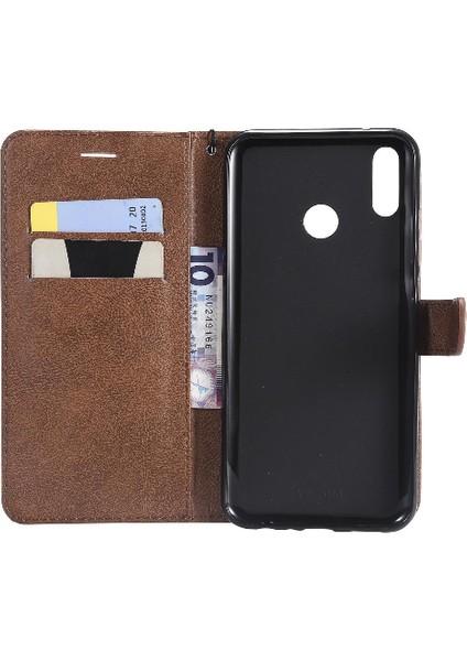 Kart Yuvası ile Huawei Y9 2019 Için Flip Case Iş Cüzdan Telefon Kılıfı (Yurt Dışından) indirimleri