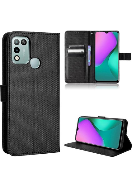 Infinix Gt 10 Oynamak Için Kılıf Kickstand Kapak Kart Tutucu Manyetik Cüzdan (Yurt Dışından)