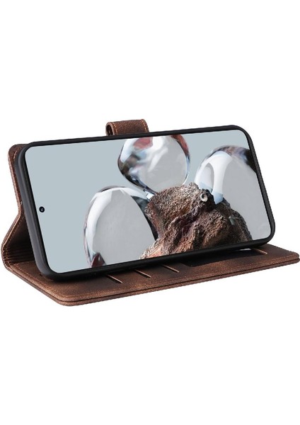 Xiaomi 12T Için Flip Case Cüzdan Kılıf Darbeye Kapak Kapak Basit (Yurt Dışından) fırsatları