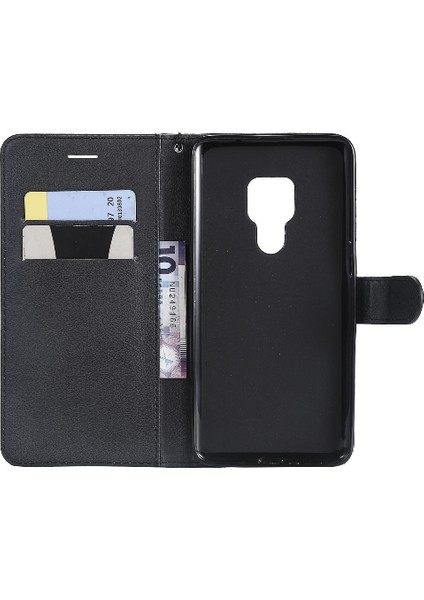 Kart Yuvası ile Huawei Mate 20 Için Flip Case Klasik Düz Renk Yüksek Telefon (Yurt Dışından) indirimleri