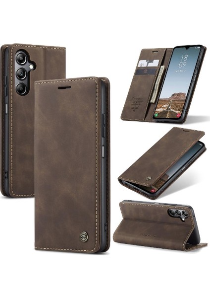 Samsung Galaxy A05S Için Flip Case Manyetik Kapatma Darbeye Vintage Pu (Yurt Dışından) indirimleri