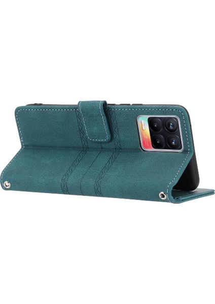 Realme 8 4g Manyetik Kapatma Cüzdan Kılıf Pu Deri Için Flip Case (Yurt Dışından)