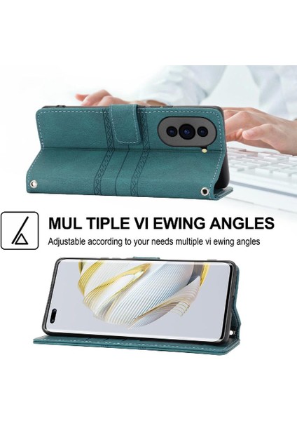 Huawei Nova 11 Için Flip Case Manyetik Kapatma Kickstand Darbeye Cüzdan (Yurt Dışından)