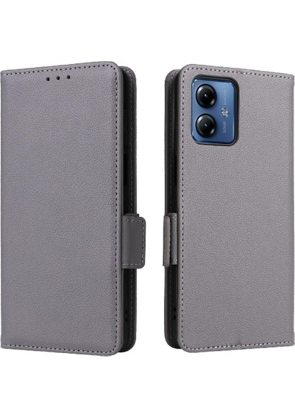 Motorola Moto G14 4g Kart Yuvaları Tutucu Pu Deri Manyetik Cüzdan (Yurt Dışından) fiyatları