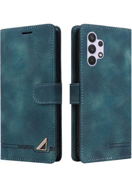 Samsung Galaxy A32 4g Için Flip Case Cüzdan Kapak Kapak Basit Iş Durum (Yurt Dışından)