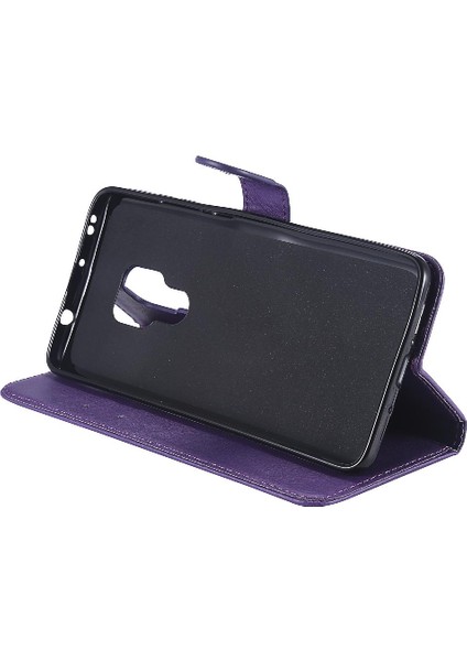Kart Yuvası ile Huawei Mate 20 Için Flip Case Klasik Düz Renk Yüksek Telefon (Yurt Dışından) fırsatları