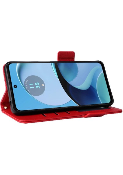 Motorola Moto G14 4g Kart Yuvaları Tutucu Pu Deri Manyetik Cüzdan (Yurt Dışından) indirimleri