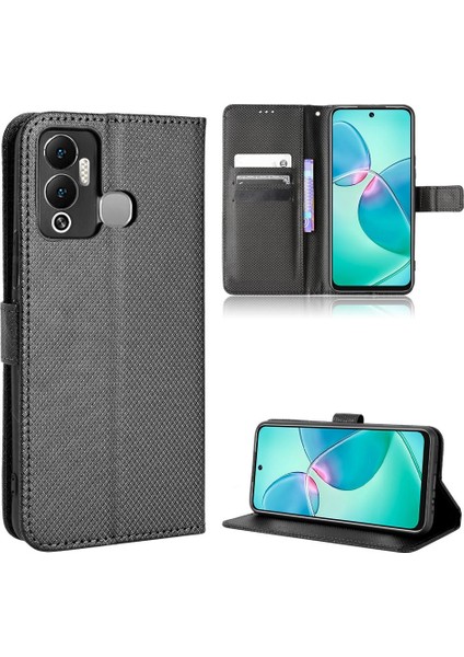 Colorful Shop Infinix Sıcak 12 Oyun Için Kılıf Kickstand Manyetik Cüzdan Kapak Kart Tutucu (Yurt Dışından)