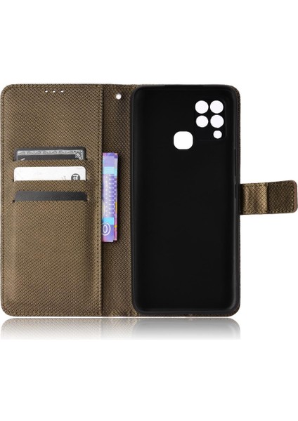 Infinix Sıcak 10S Nfc Manyetik Cüzdan Kart Tutucu Kickstand Kapak Için Kılıf (Yurt Dışından)