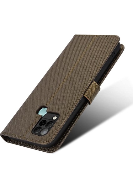 Infinix Sıcak 10S Nfc Manyetik Cüzdan Kart Tutucu Kickstand Kapak Için Kılıf (Yurt Dışından)
