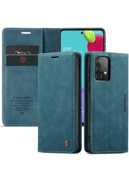 Samsung Galaxy Için Flip Case A52S 5g Manyetik Kapatma Darbeye Flip Kitap (Yurt Dışından)