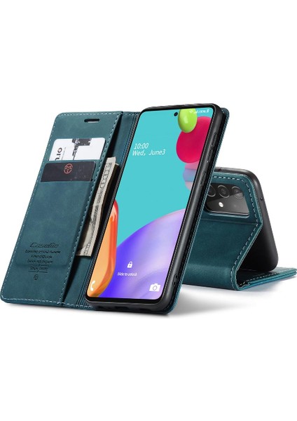 Samsung Galaxy Için Flip Case A52S 5g Manyetik Kapatma Darbeye Flip Kitap (Yurt Dışından)