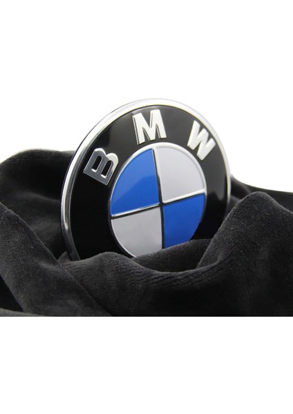 Bmw 74MM Ön Kaput Arma Ön Logo Bmw Yeni Logo Amblem Yan Sanayi