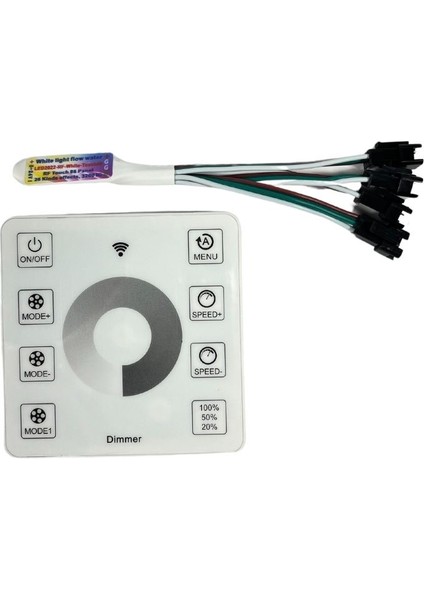 WS2811 4 Kanal Asimetrik Tek Renk Pixel Şerit LED Kontrol Devresi 5-24V