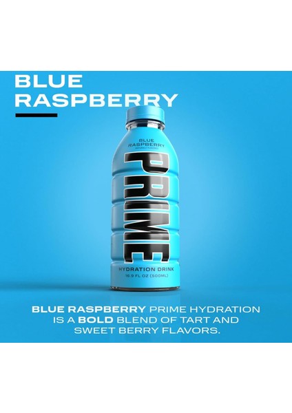 Energy Drink Blue Raspberry Enerji Içeceği 500 ml