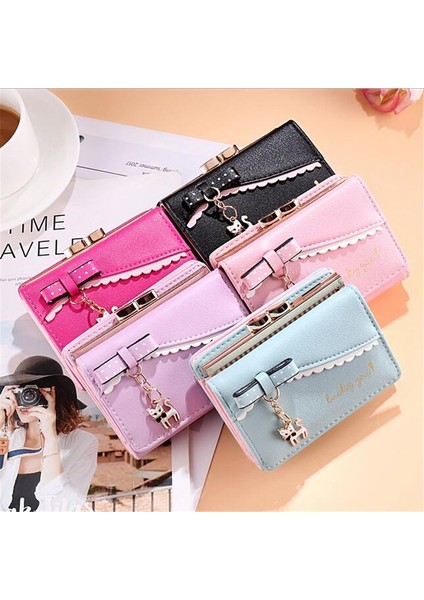 Küçük Cüzdan Kadın Kart Sahibinin Çile Çanta Moda Kadın Lichee Sevimli Kedi Cüzdan Çanta Sikke Çanta Para Çanta Debriyaj Cüzdan Femme (Yurt Dışından) modelleri