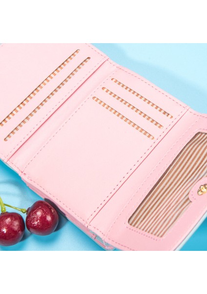 Küçük Cüzdan Kadın Kart Sahibinin Çile Çanta Moda Kadın Lichee Sevimli Kedi Cüzdan Çanta Sikke Çanta Para Çanta Debriyaj Cüzdan Femme (Yurt Dışından) fırsatları