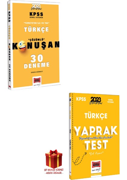 KPSS Türkçe Deneme+Türkçe Yaprak+