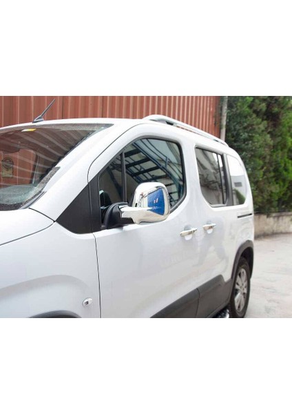 Citroen Berlingo 3 Krom Ayna Kapağı 2 Parça Abs 2019-2023 Arası